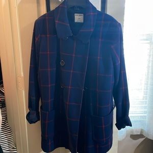 Old Navy Red and Navy Blue Coat
